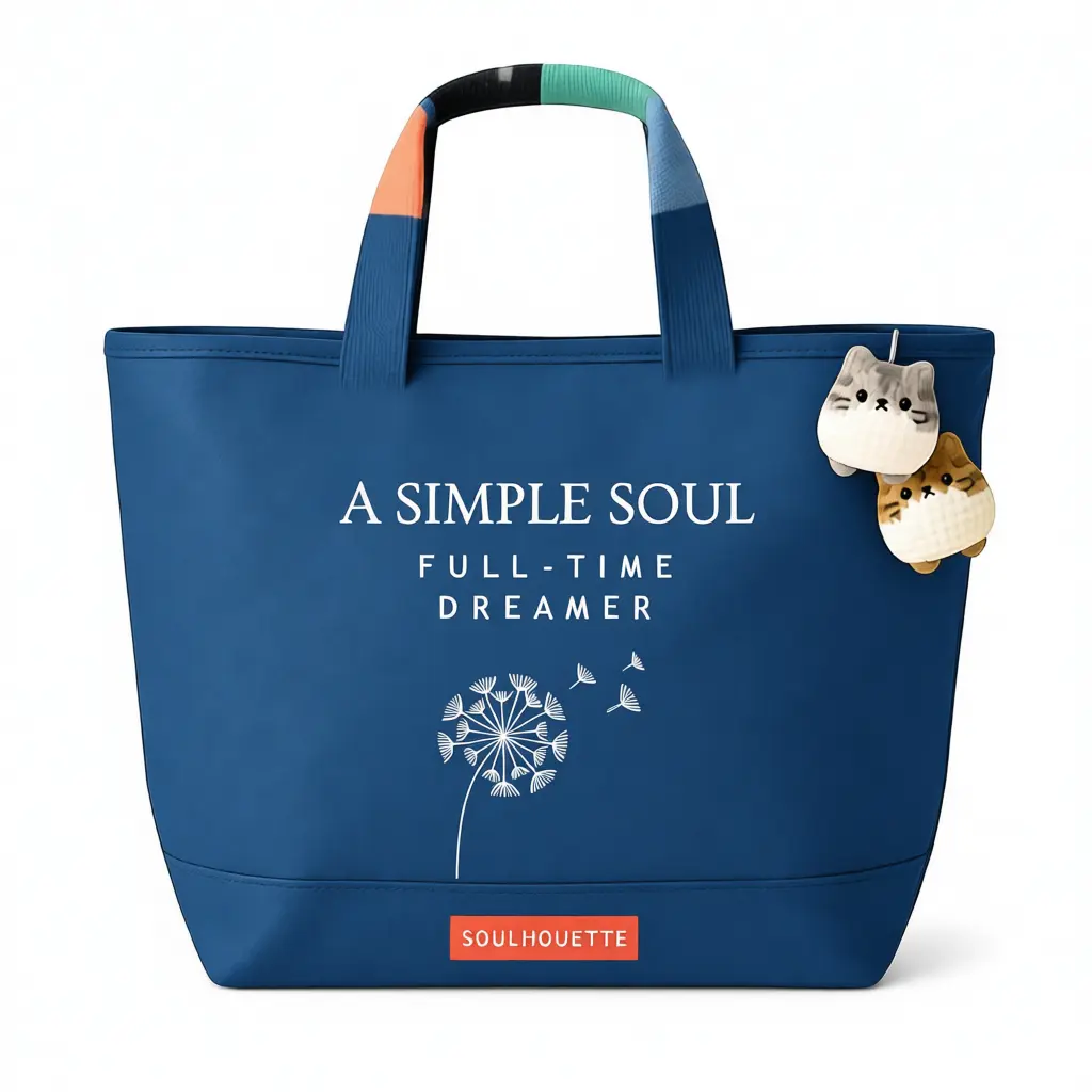 Special Tote Bag Full Time Dreamer - Blue